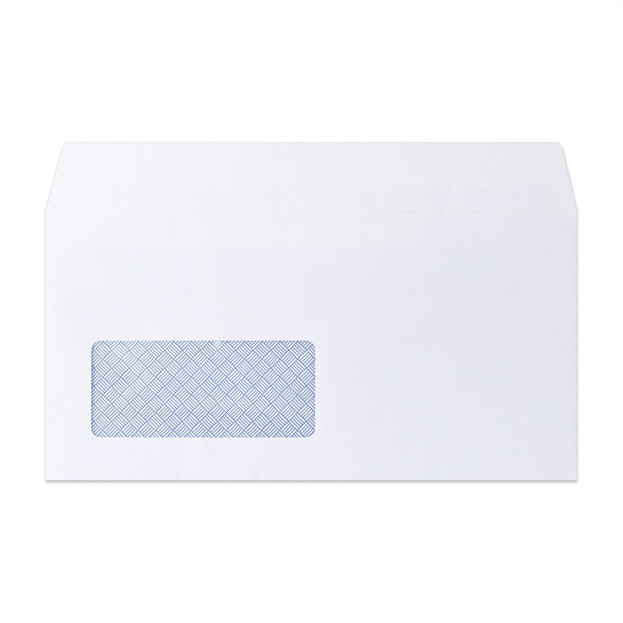 Busta colore bianco con stampa interna - finestra 110x220 mm (DL) 100gr/m²