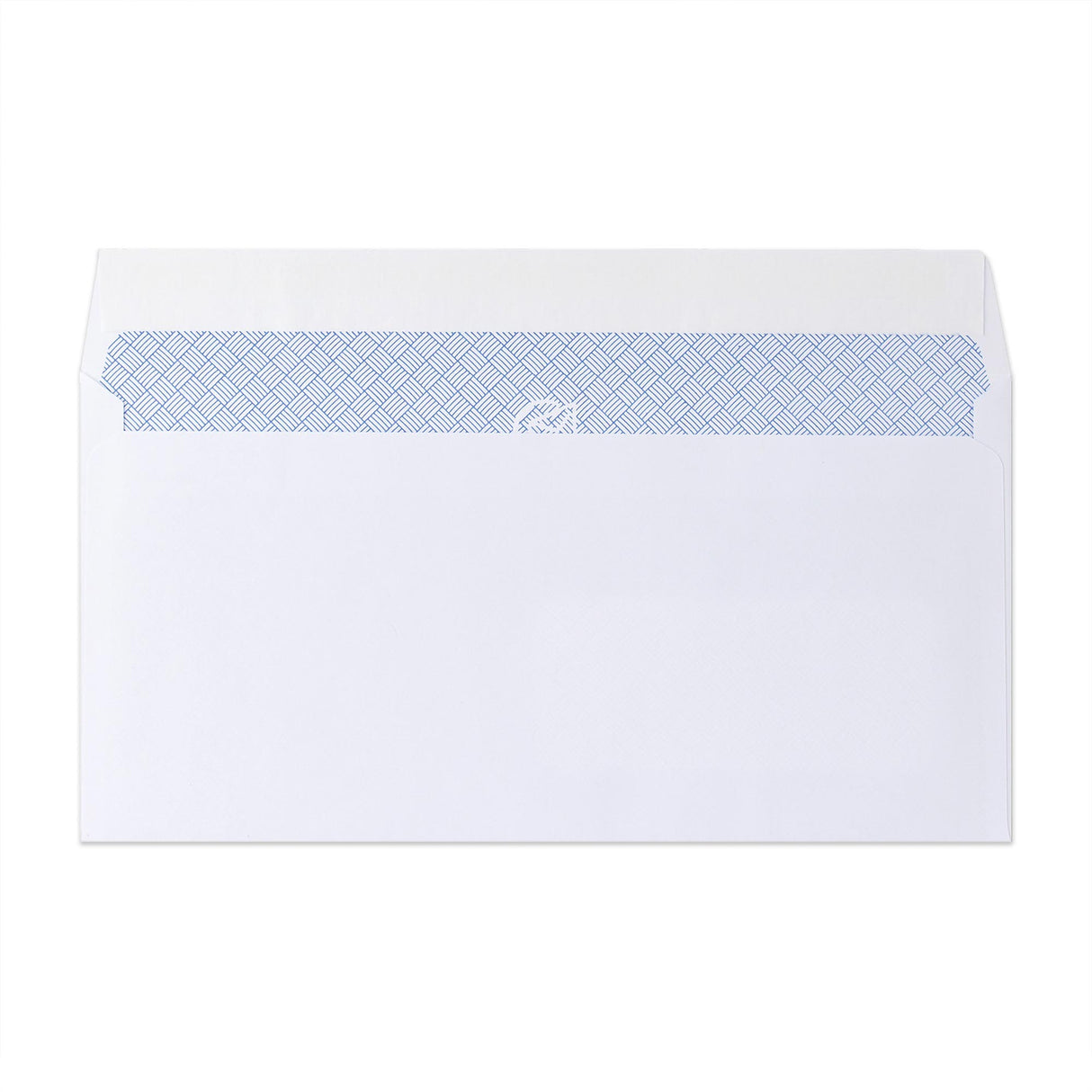 Busta colore bianco con stampa interna - finestra 110x220 mm (DL) 100gr/m²