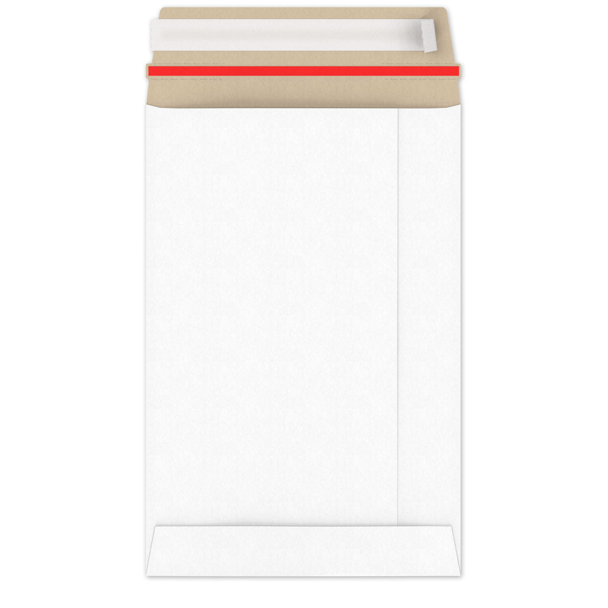 Buste rigide in cartone bianco