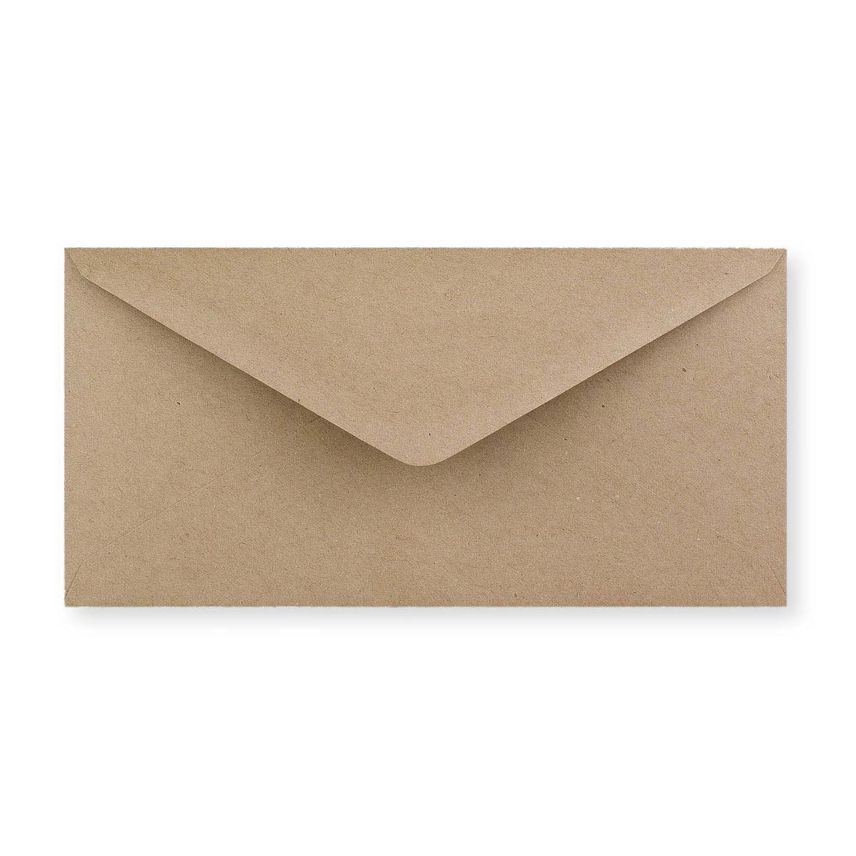 Busta in carta riciclata marrone 110x220 mm (DL)
