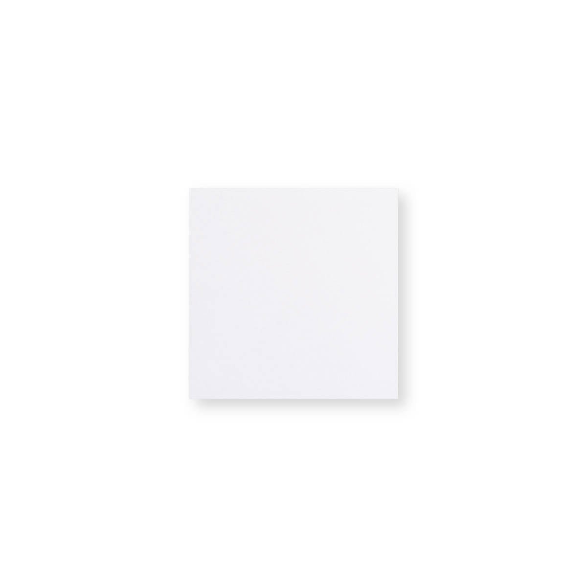 Busta colore bianco - Lembo di Diamante 105x105 mm