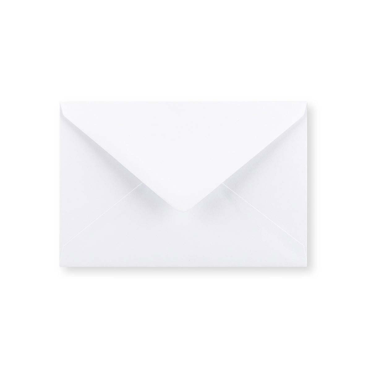 Busta colore bianco - Lembo di Diamante 108x159 mm