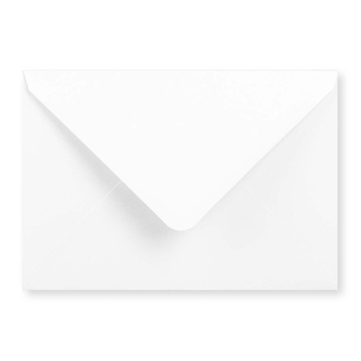 Busta colore bianco - Lembo di Diamante 111x157 mm