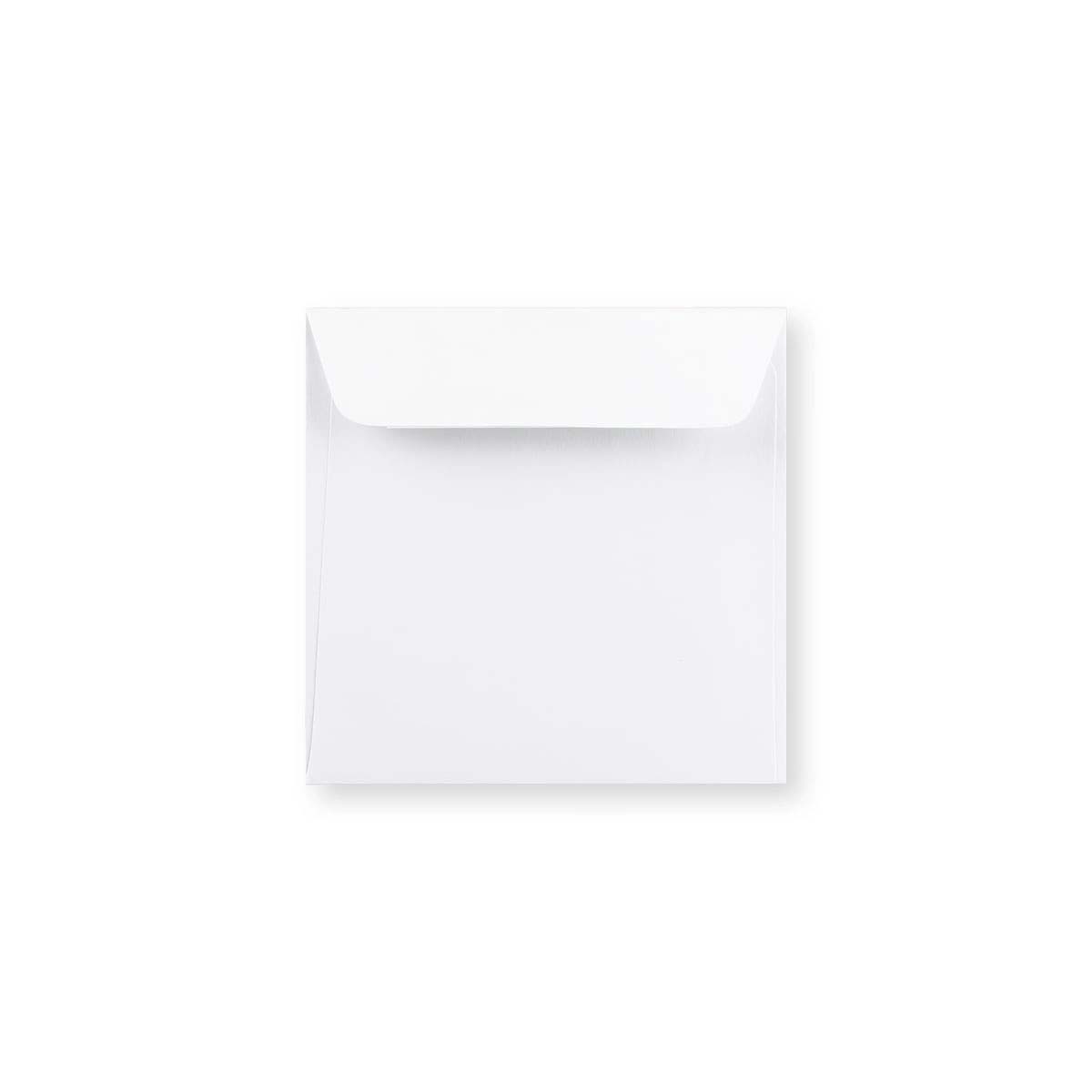 Busta colore bianco - Lembo Dritto 120x120 mm