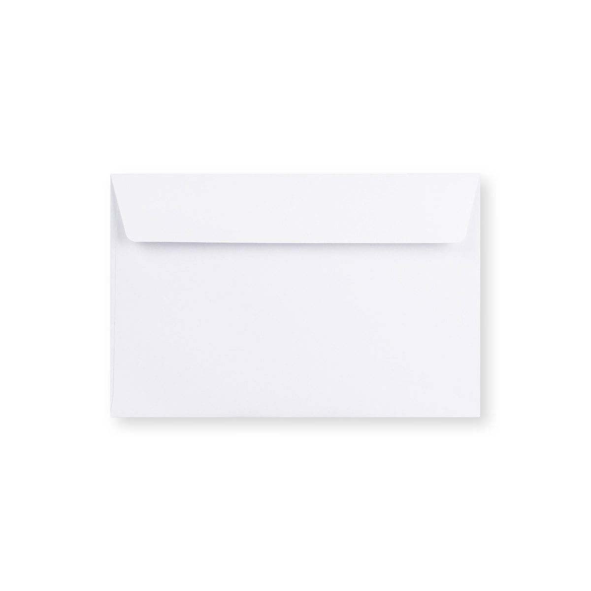 Busta colore bianco - Lembo Dritto 121x184 mm