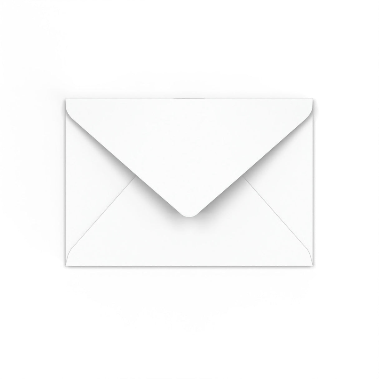 Busta colore bianco - Lembo di Diamante 127x190 mm