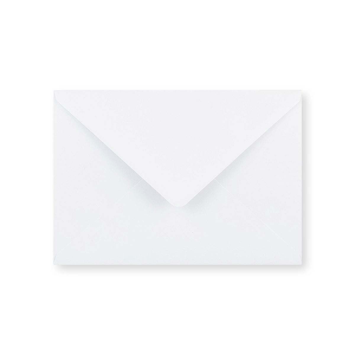 Busta colore bianco - Lembo di Diamante 155x220 mm