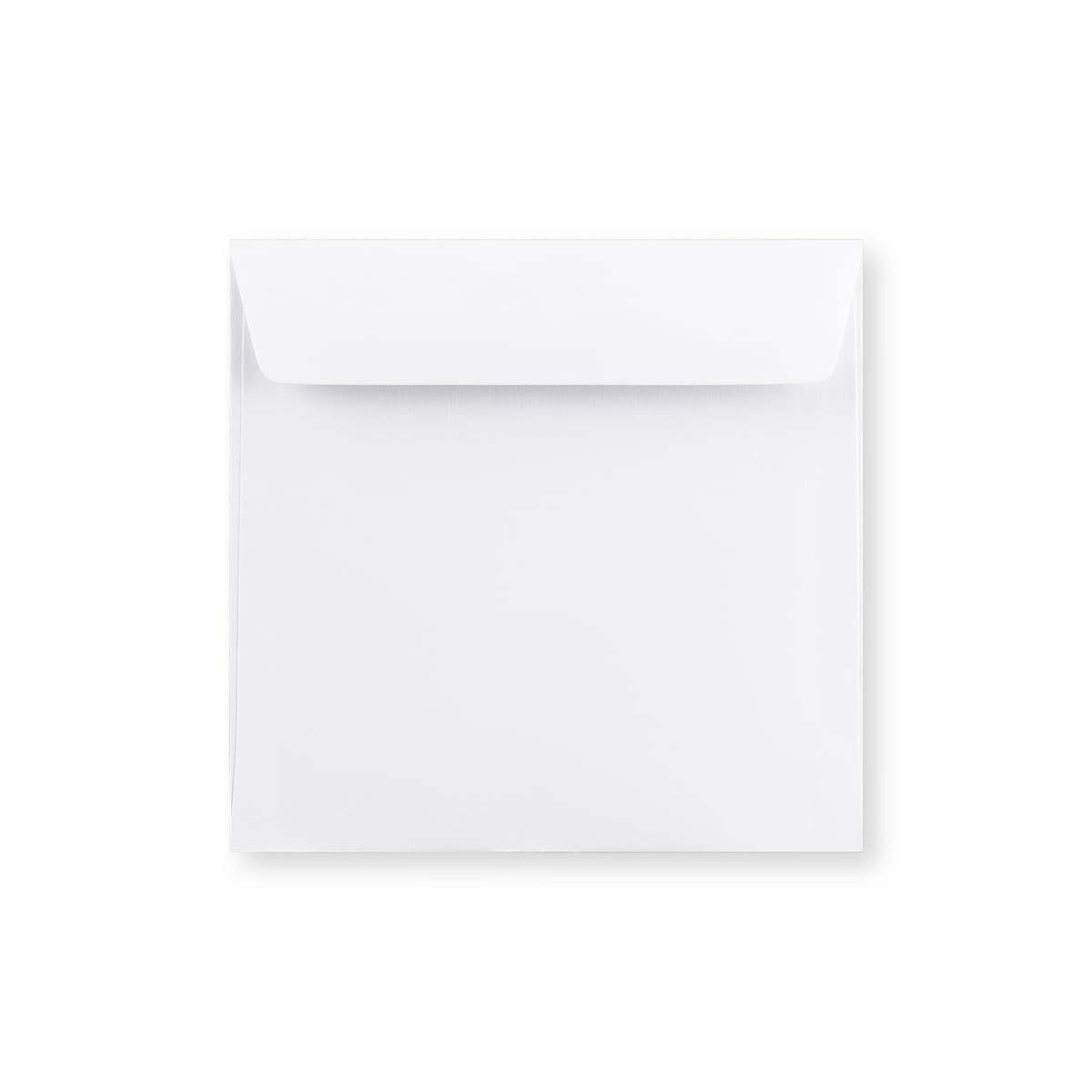 Busta colore bianco - Lembo Dritto 155x155 mm