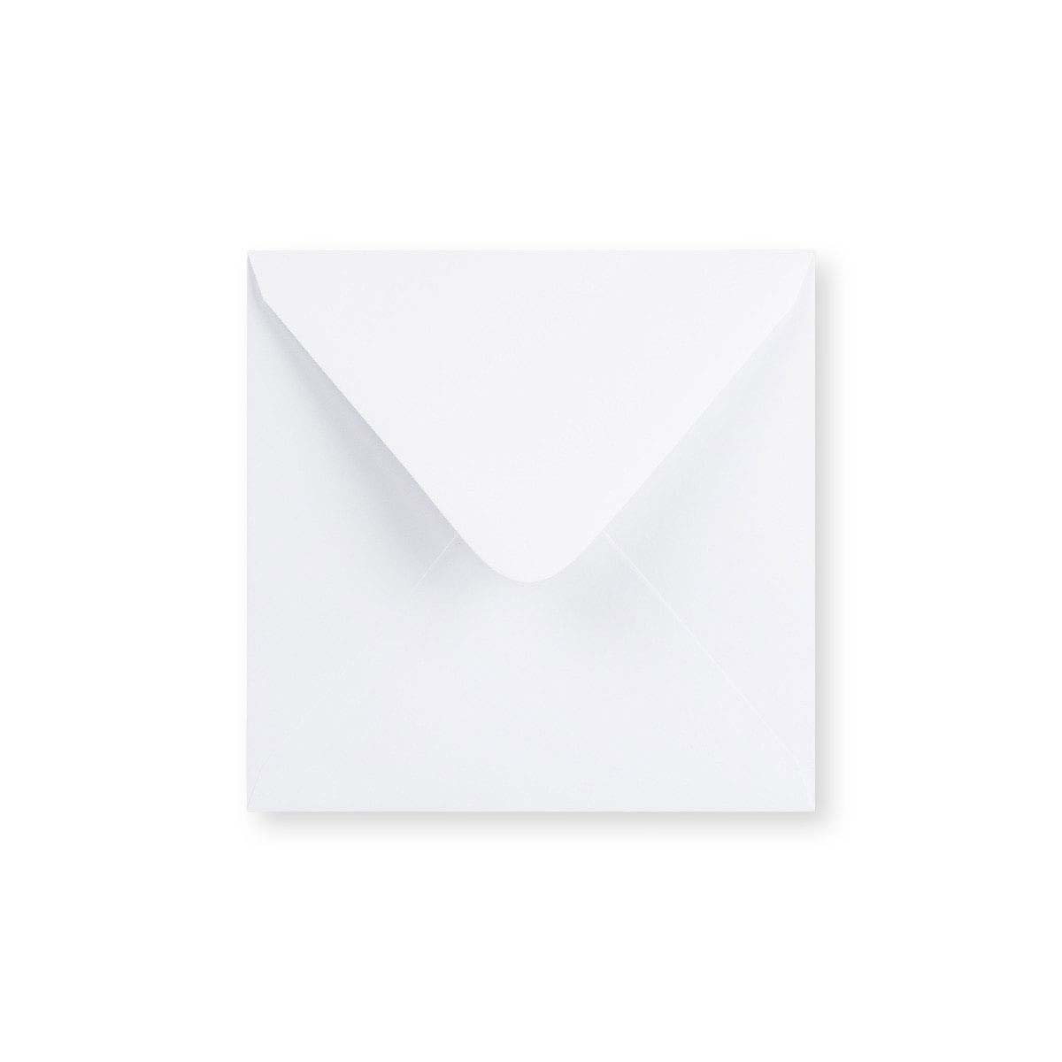 Busta colore bianco - Lembo di Diamante 155x155 mm