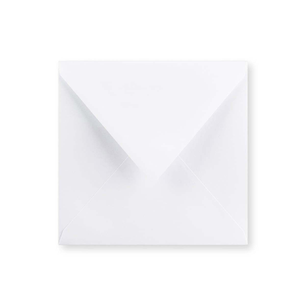 Busta colore bianco - Lembo di Diamante 165x165 mm