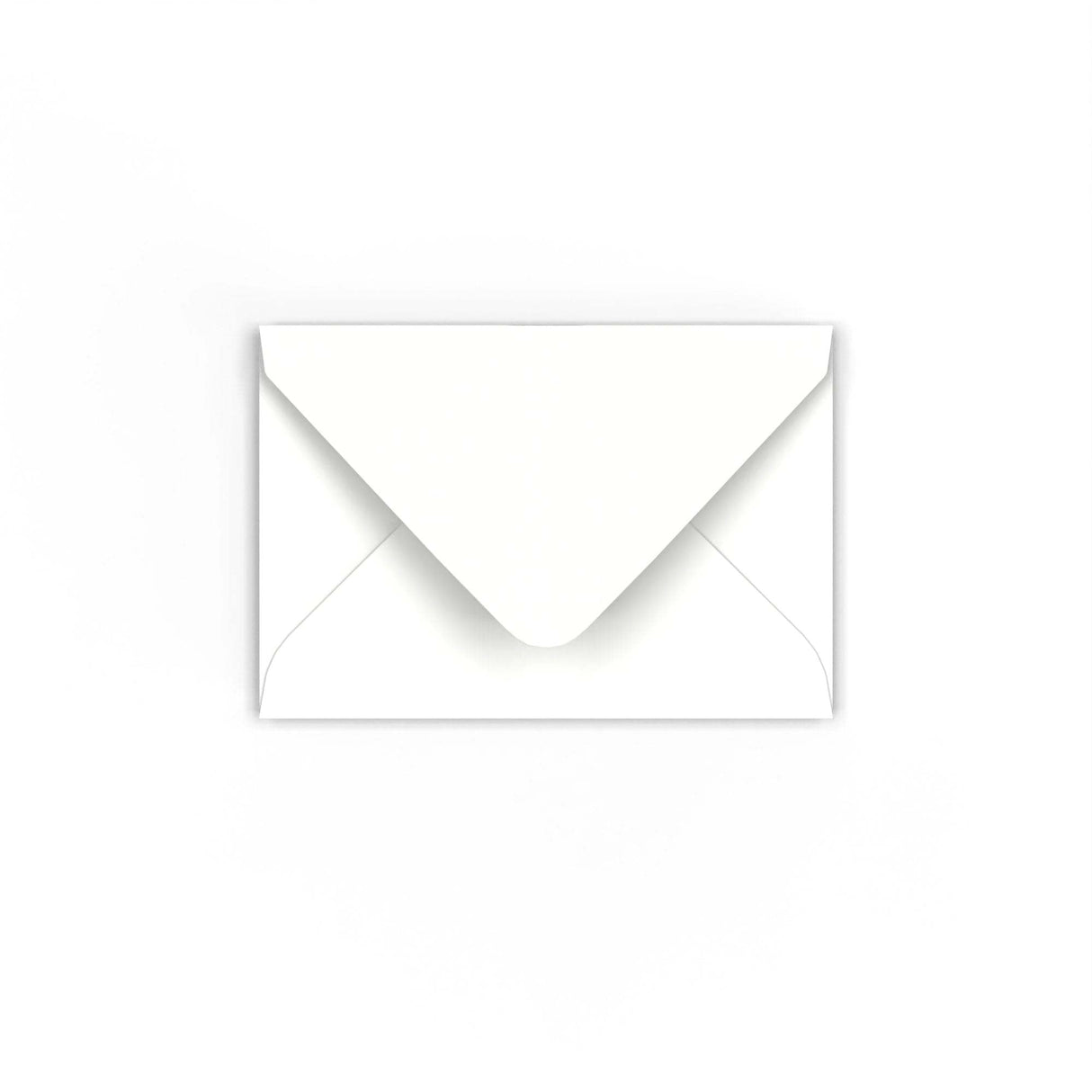 Busta colore bianco - Lembo di Diamante 65x94 mm