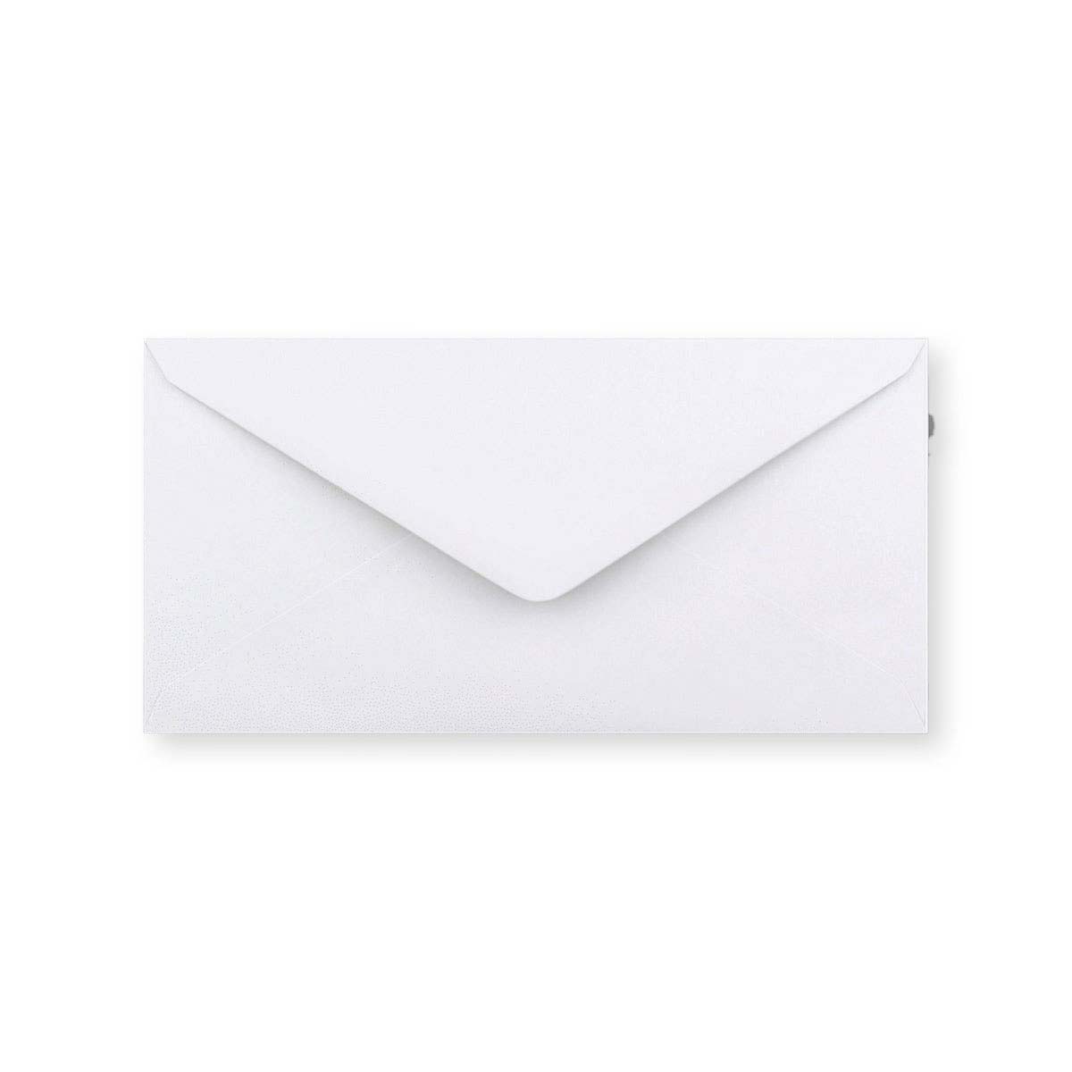 Busta colore bianco - Lembo di Diamante 110x220 mm (DL)