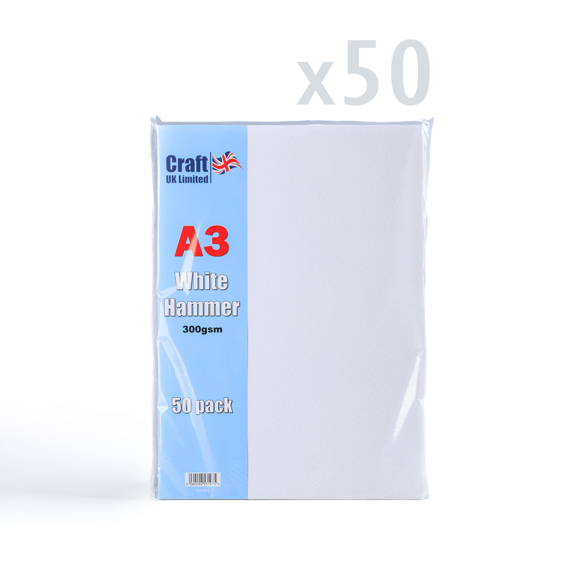Cartoncino Martellato 300 g/m² confezione da 50 pezzi
