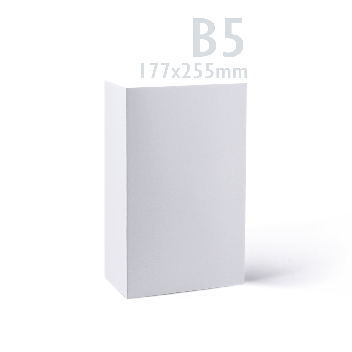 Confezione di biglietti 300 g/m² e buste in carta bianca 100g/m² liscia