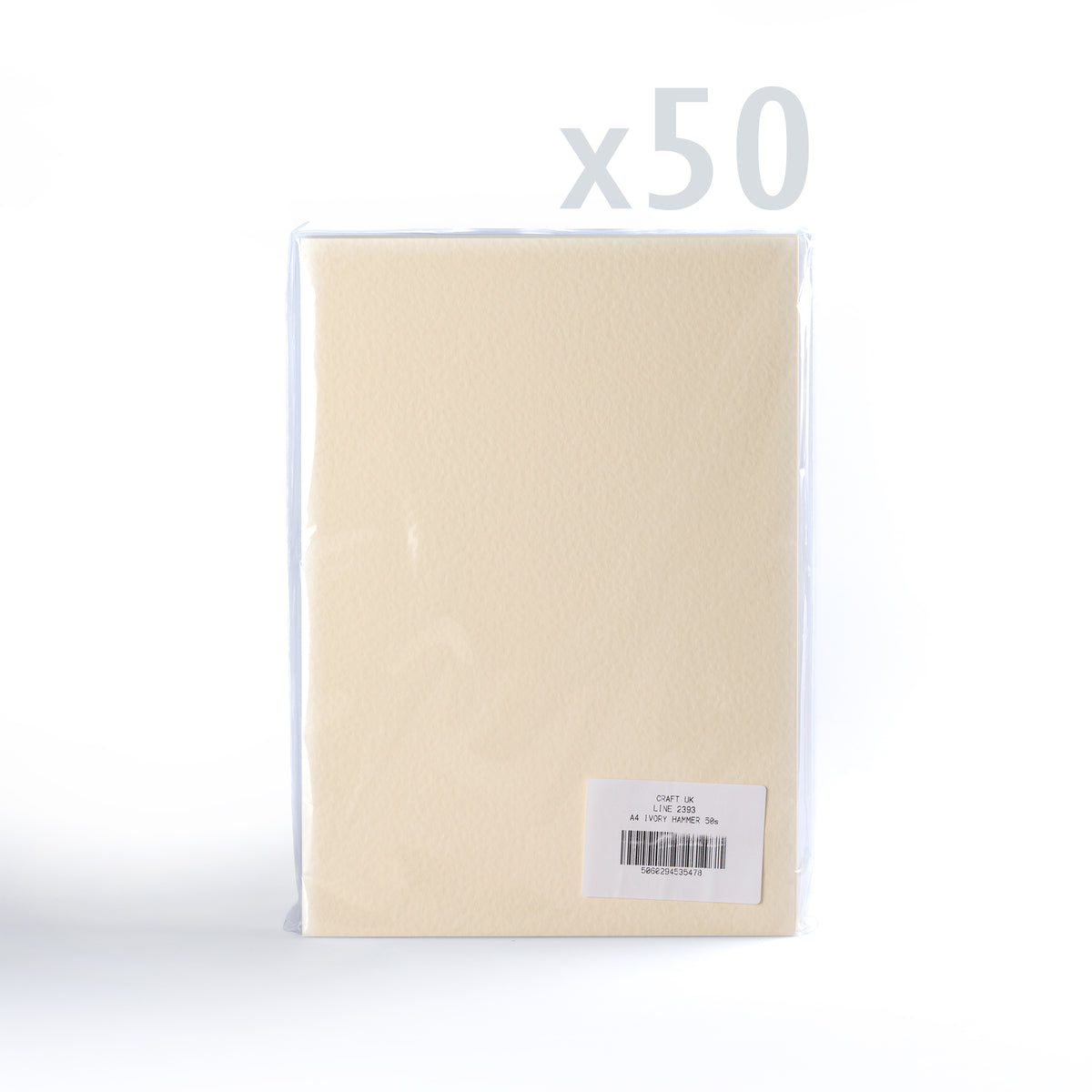 Cartoncino Martellato 300 g/m² confezione da 50 pezzi