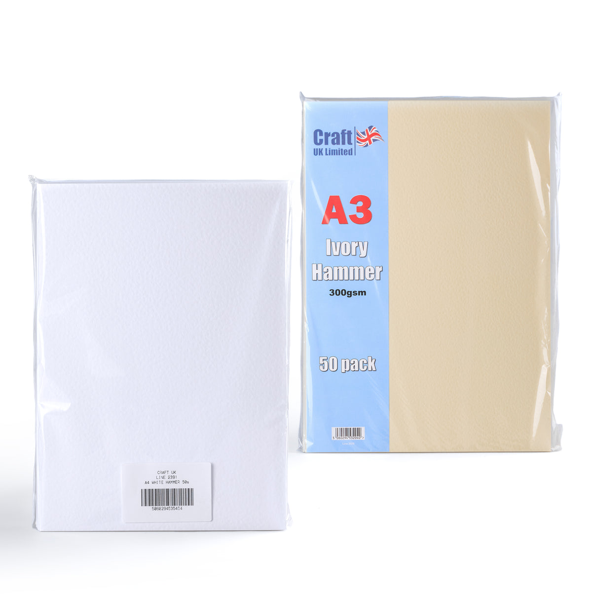 Cartoncino Martellato 300 g/m² confezione da 50 pezzi