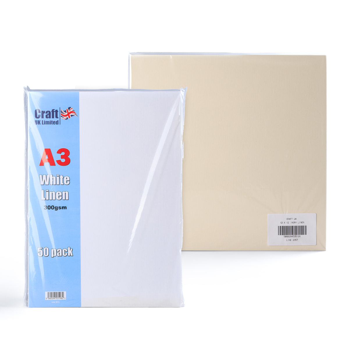 Cartoncino Lino 300 g/m² confezione