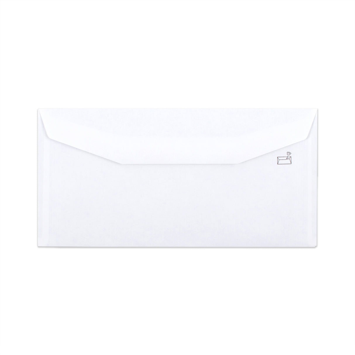 Busta colore bianco con stampa interna 110x220 mm (DL) 80gr/m²