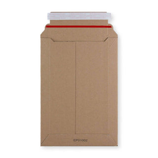 270x185 mm Scatola Rigida per Invio Postale Avana