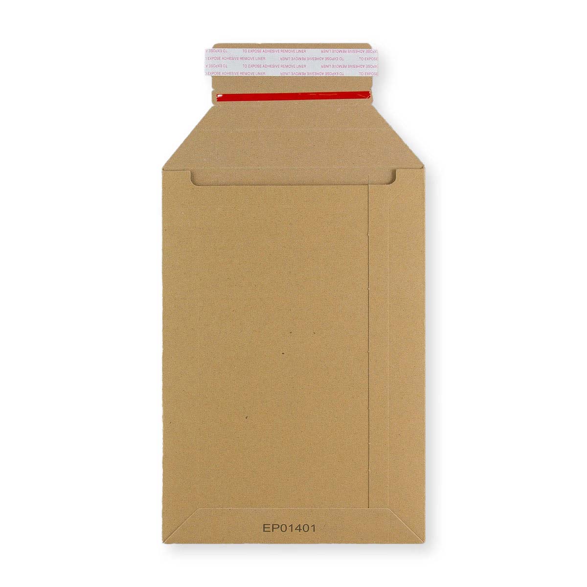 245x170 mm Scatola Robusta per Invio Postale Avana