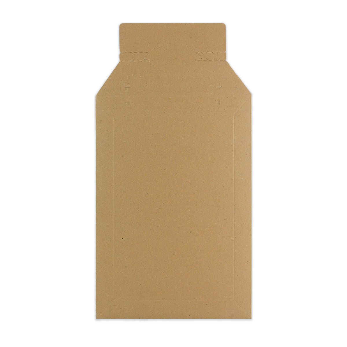 245x170 mm Scatola Robusta per Invio Postale Avana
