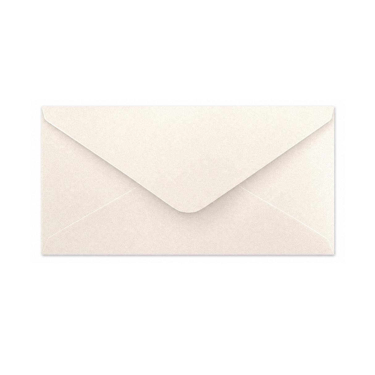 Busta colore ostrica - Lembo di Diamante 110x220 mm (DL)