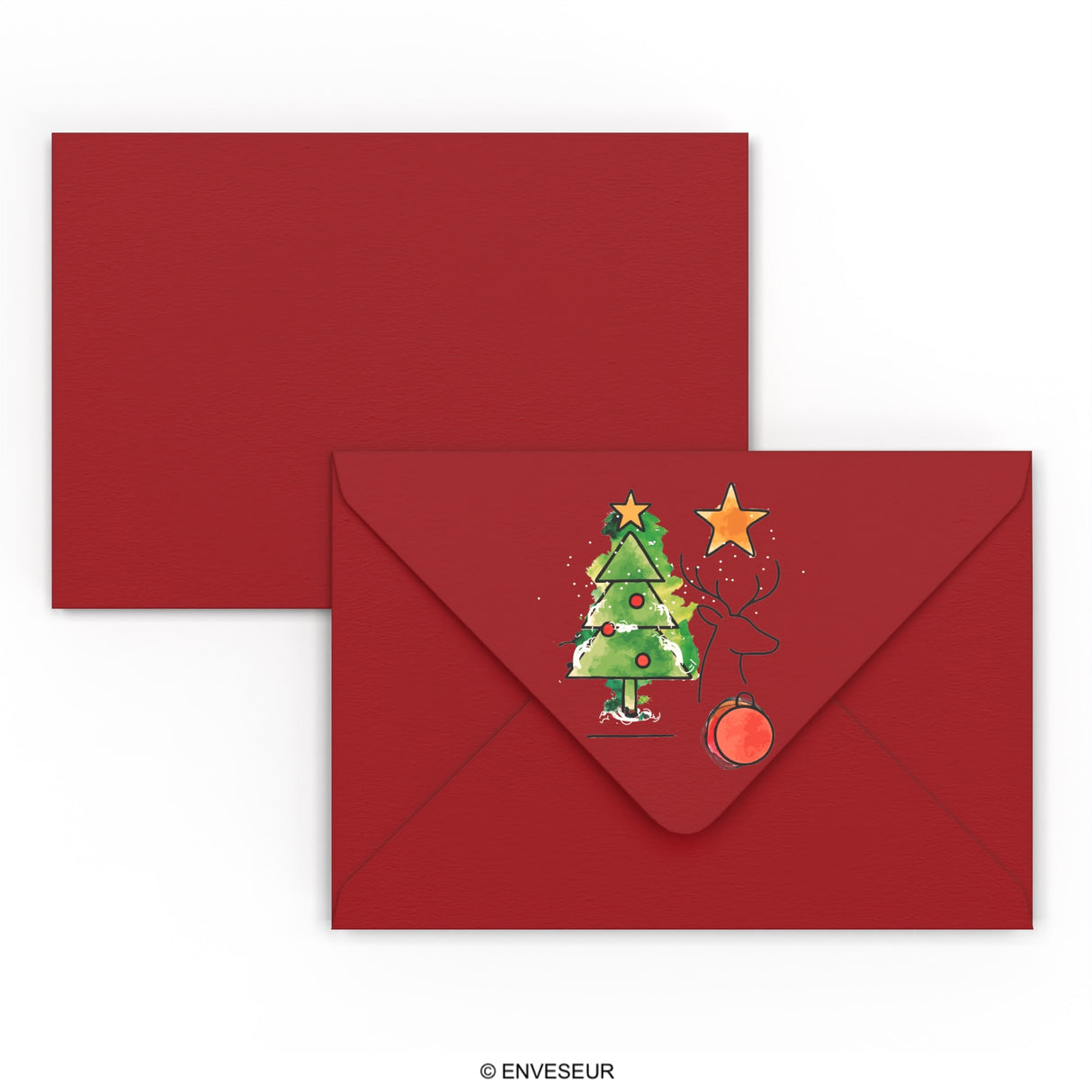 Busta natalizia Albero di Natale