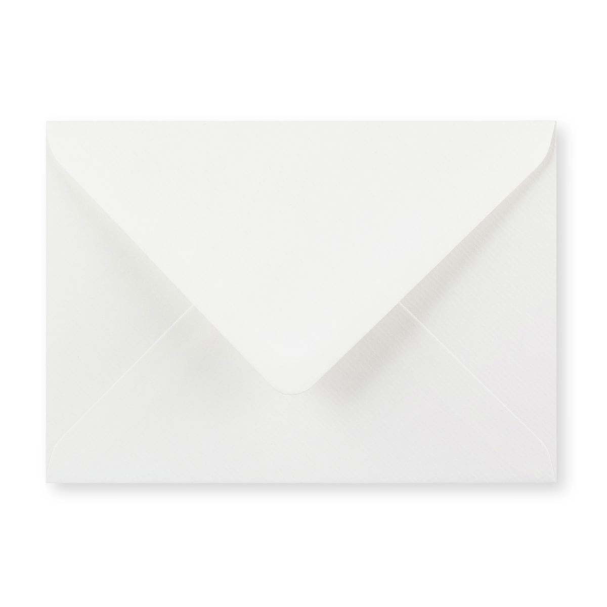 Busta colore bianco vergata leggera (90 g/m²) 125x175 mm