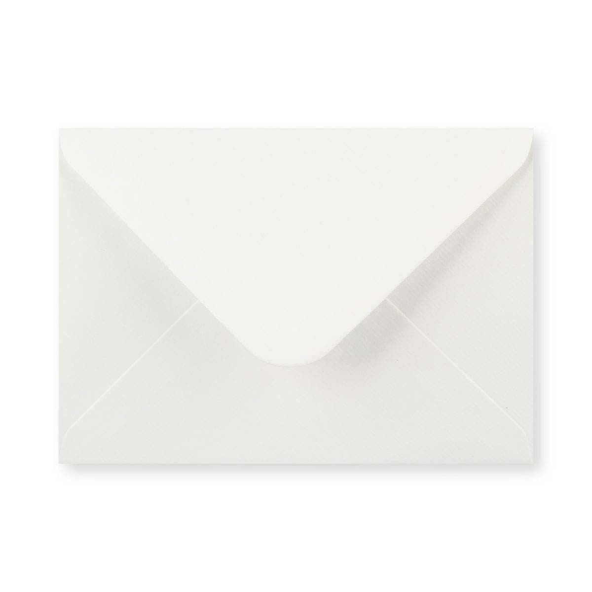 Busta colore bianco vergata leggera (90 g/m²) 133x184 mm