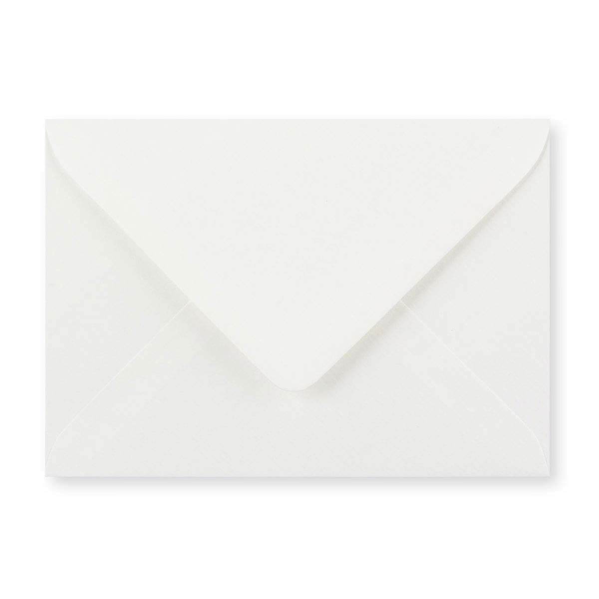 Busta colore bianco vergata leggera (90 g/m²) 114x162 mm (C6)