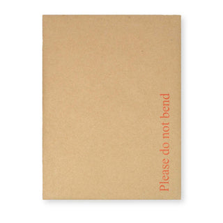 Busta con Dorso Rigido Avana – con Stampa 190x140 mm