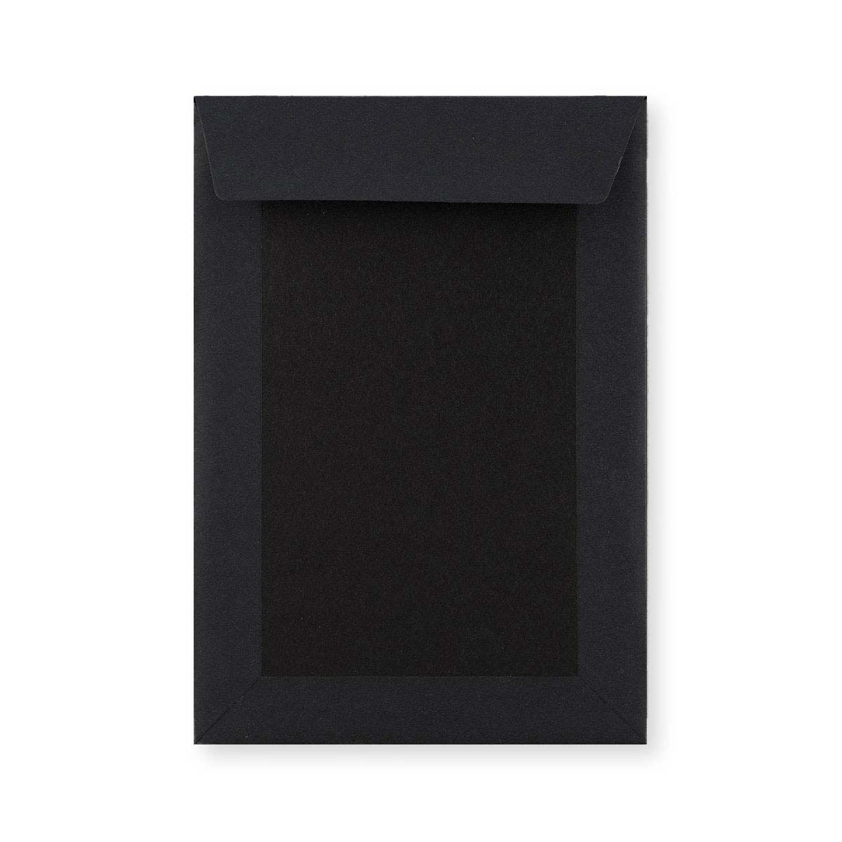 Busta con Dorso Rigido Completamente Nero 229x162 mm (C5)