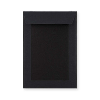 Busta con Dorso Rigido Completamente Nero 229x162 mm (C5)
