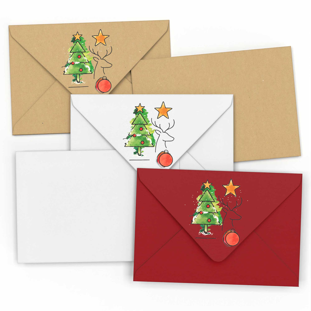 Busta natalizia Albero di Natale