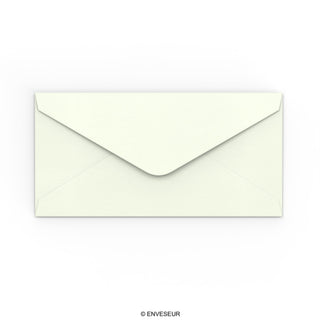 Buste in carta bianco latte martellate