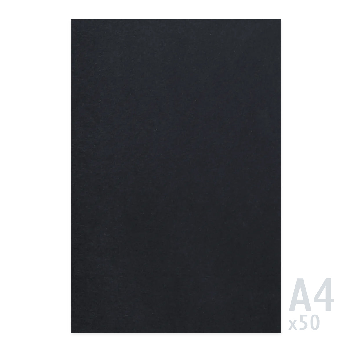 Carta nera 225g/m² - 50 fogli A4