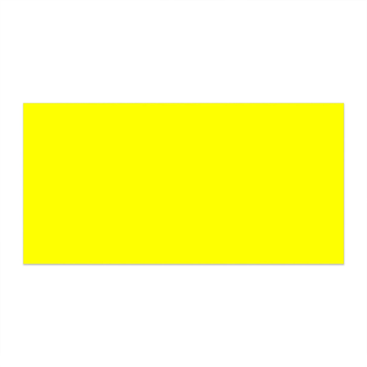 110x220 mm (DL) Busta giallo fluorescente con finestra