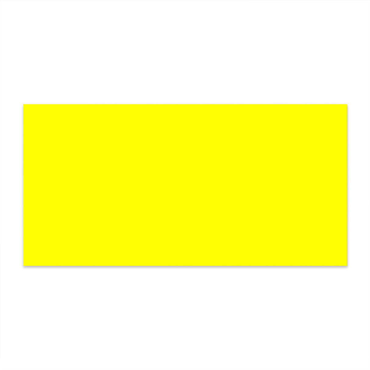 110x220 mm (DL) Busta giallo fluorescente