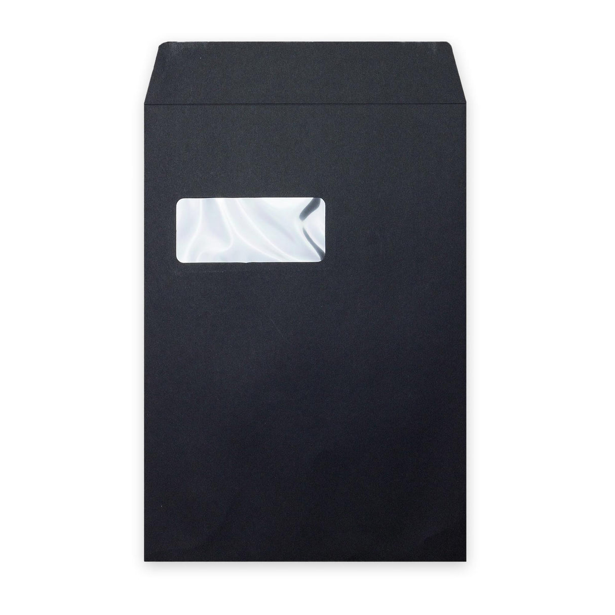 324x229 mm (C4) Busta Post Marque nera - con finestra
