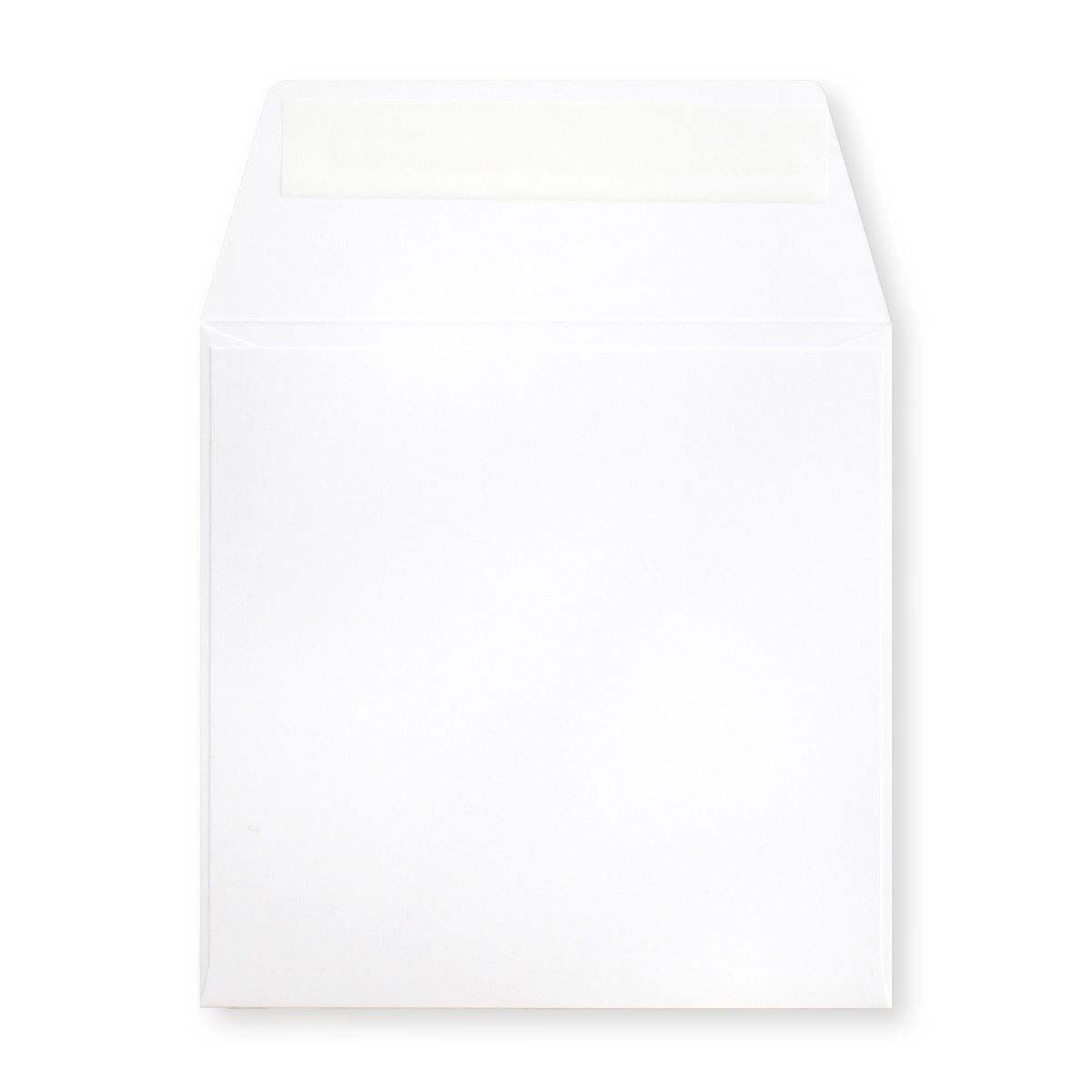 Busta bianca in carta alto grammaggio 125×125 mm
