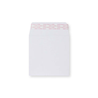140x140 mm Busta bianca