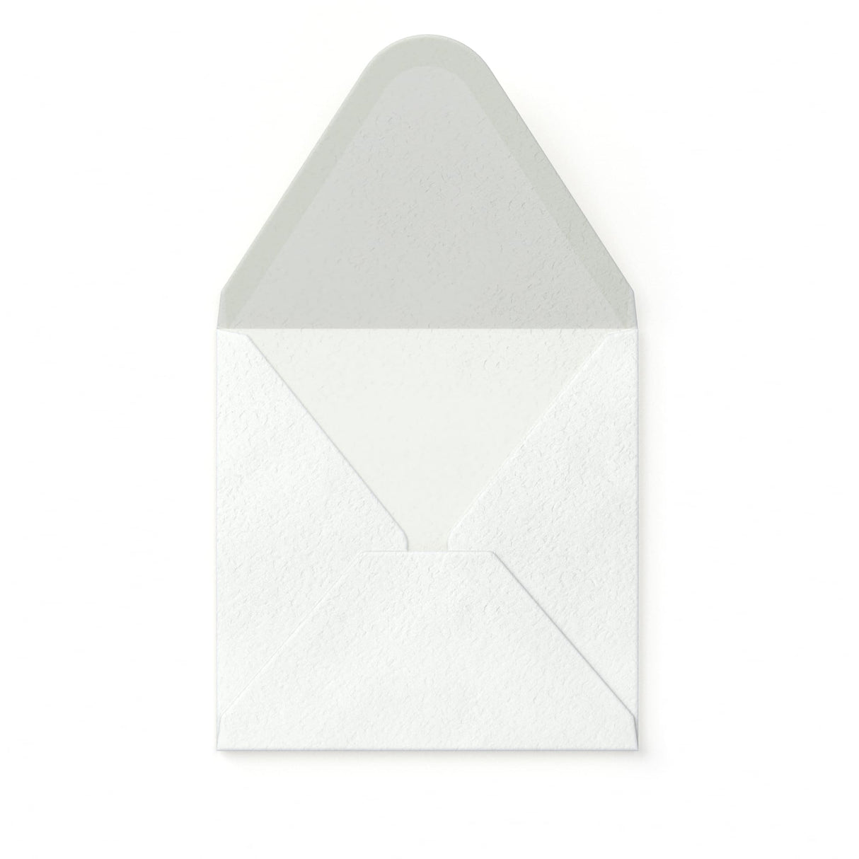 Busta colore bianco con effetto martellato 110x110 mm