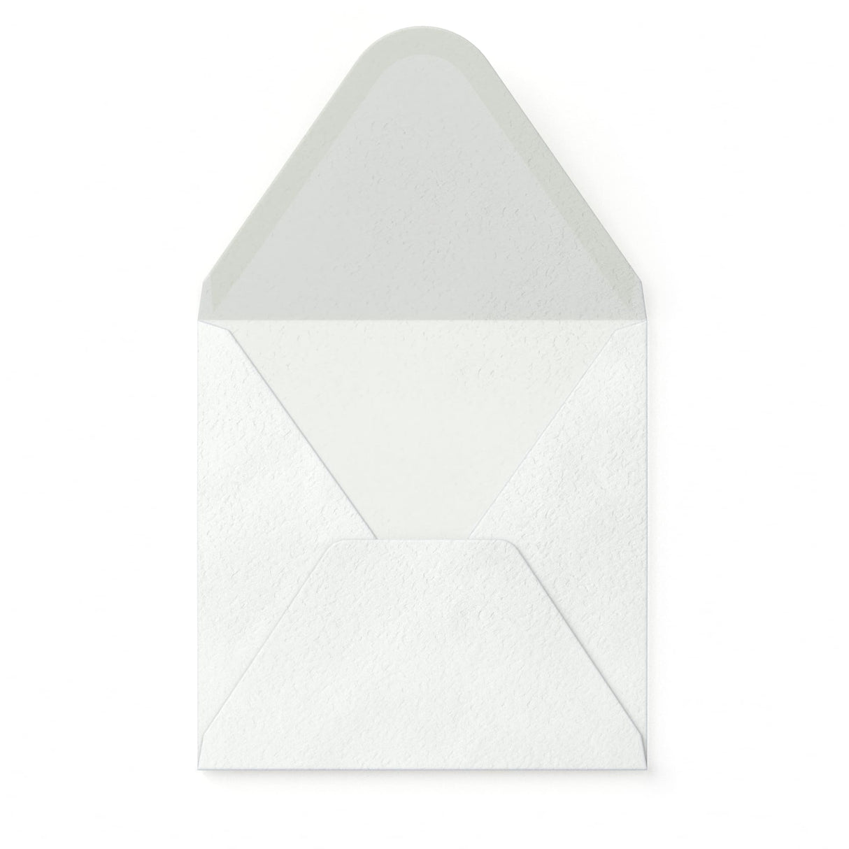 Busta colore bianco con effetto martellato 130x130 mm