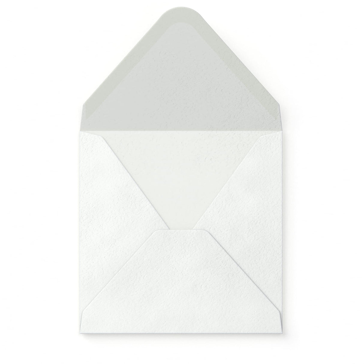 Busta colore bianco con effetto martellato 155x155 mm