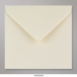 155x155 mm Busta avorio a grana fine