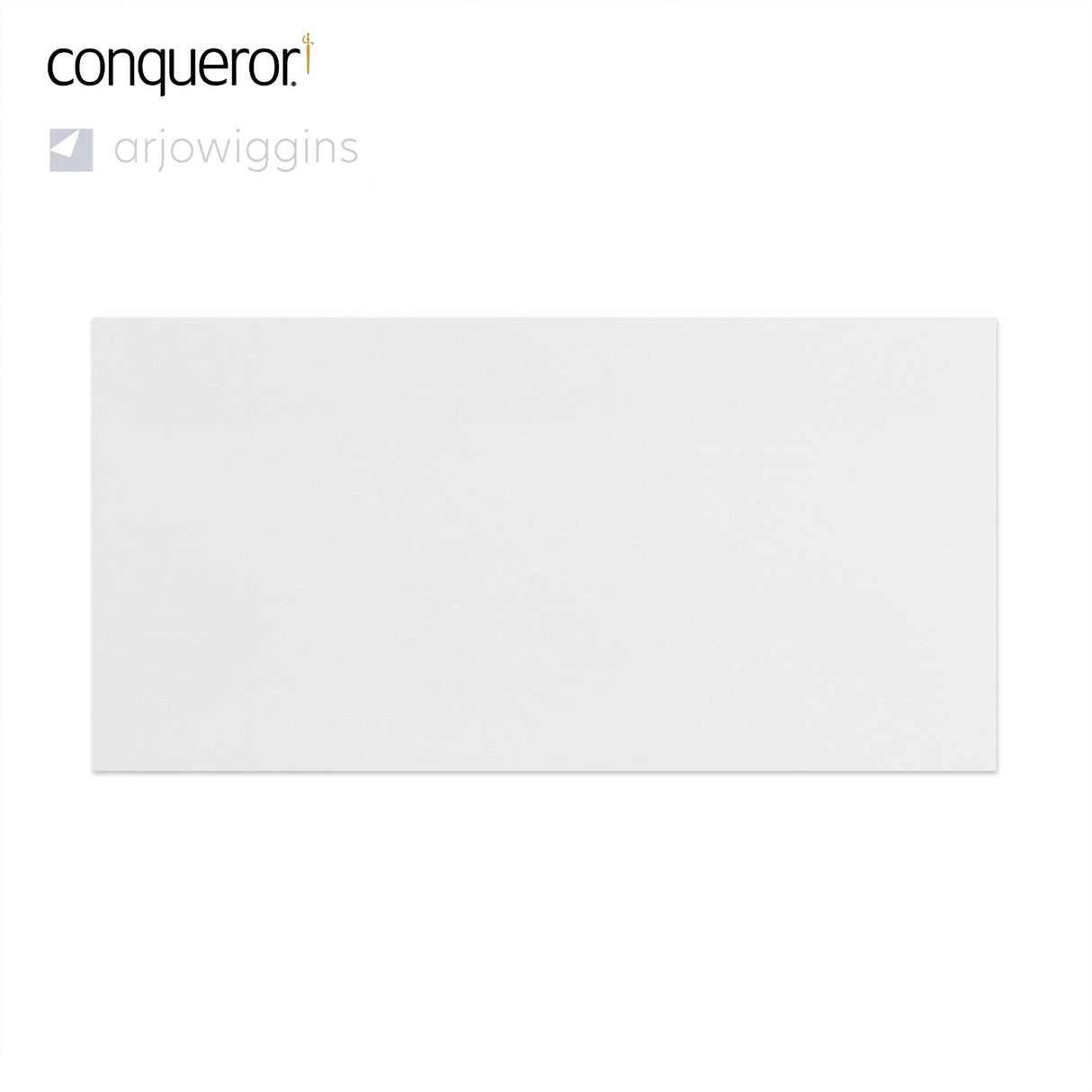 110x220 mm (DL) Busta Conqueror bianco brilliante