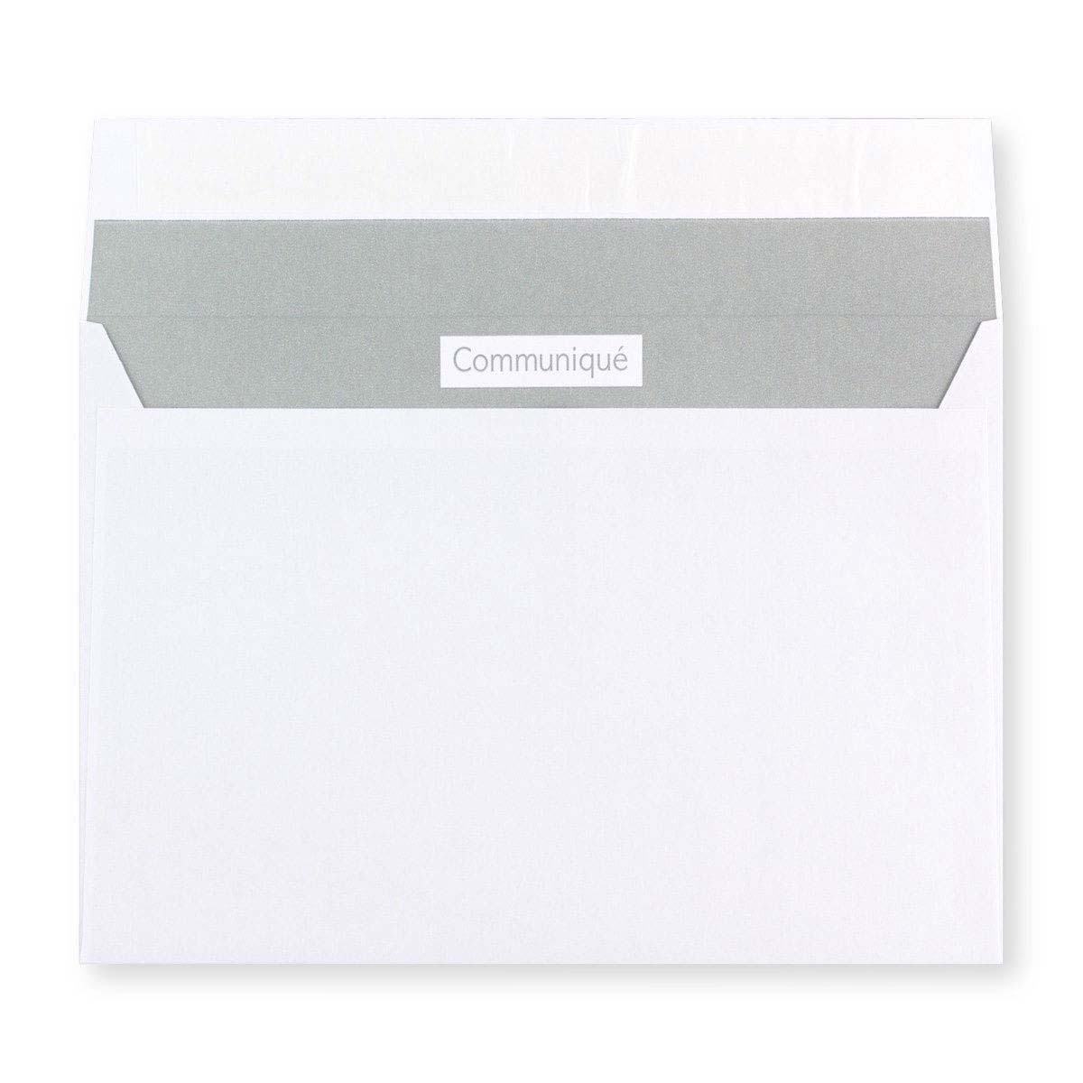 162x229 mm (C5) Busta Communique bianca
