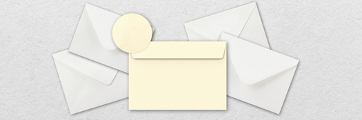 Buste in carta vergata