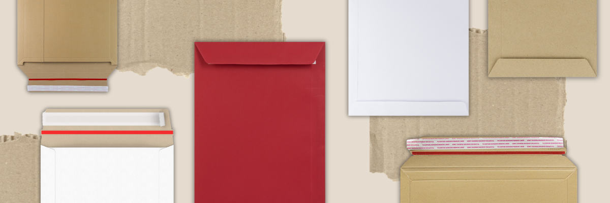 Buste con lembo dritto