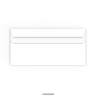110x220 mm (DL) Busta bianca